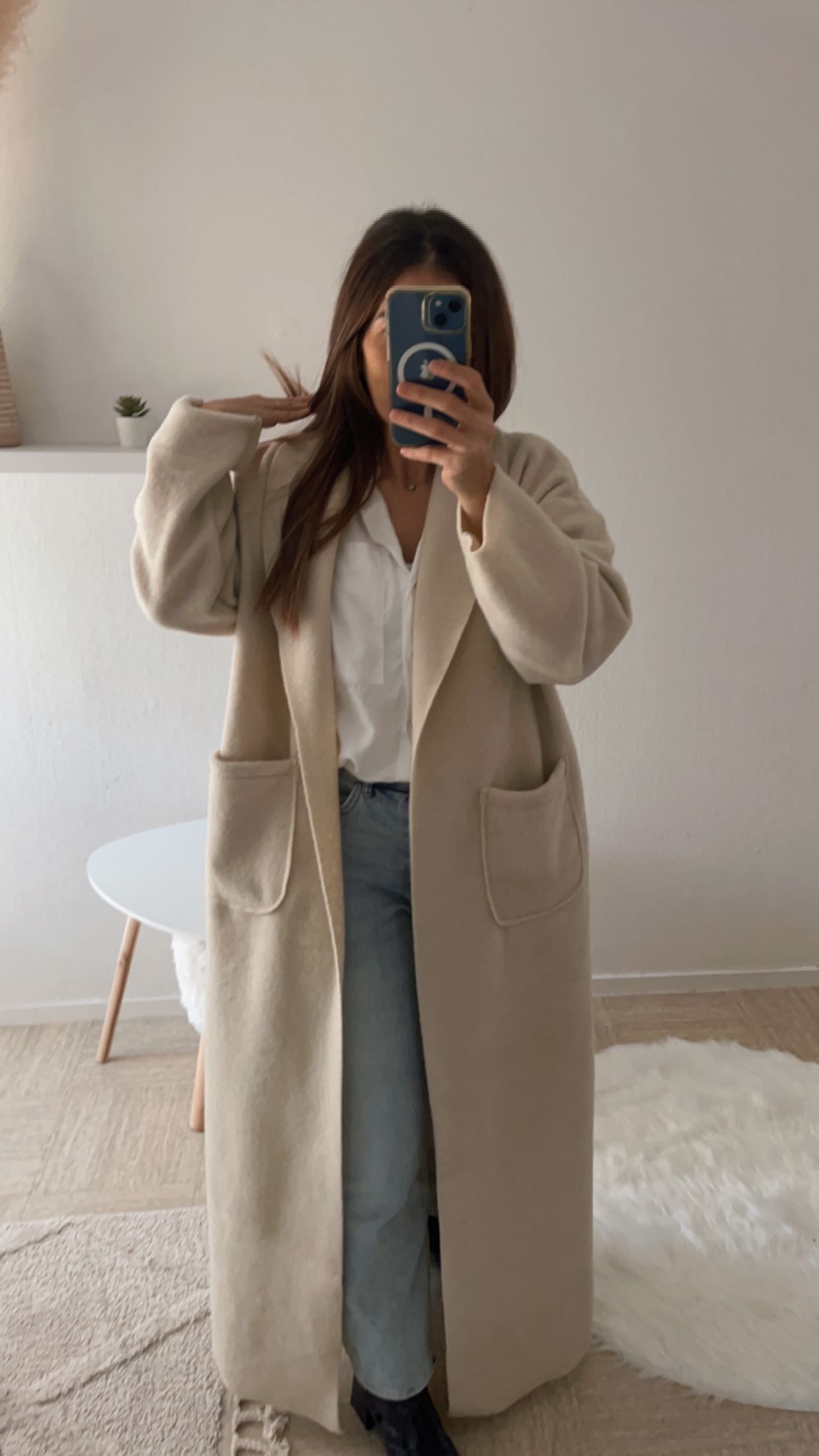 Manteau Creamy beige