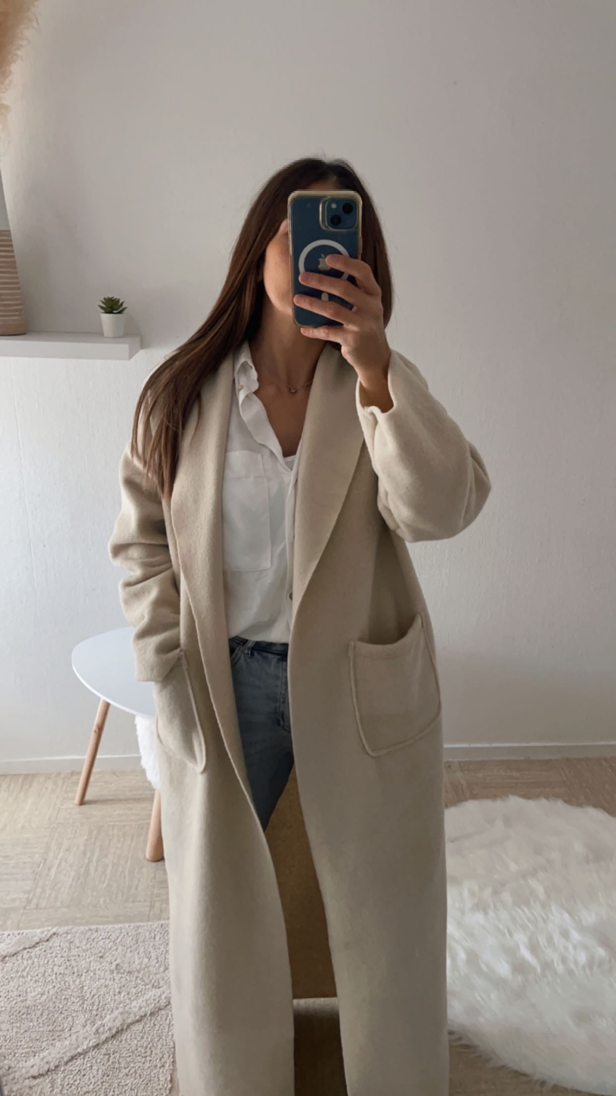 Manteau Creamy beige