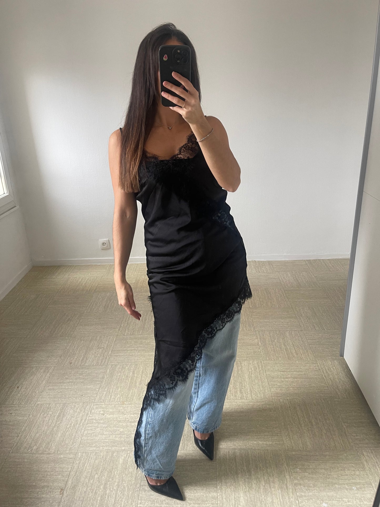 Robe/haut Clara [Noir]