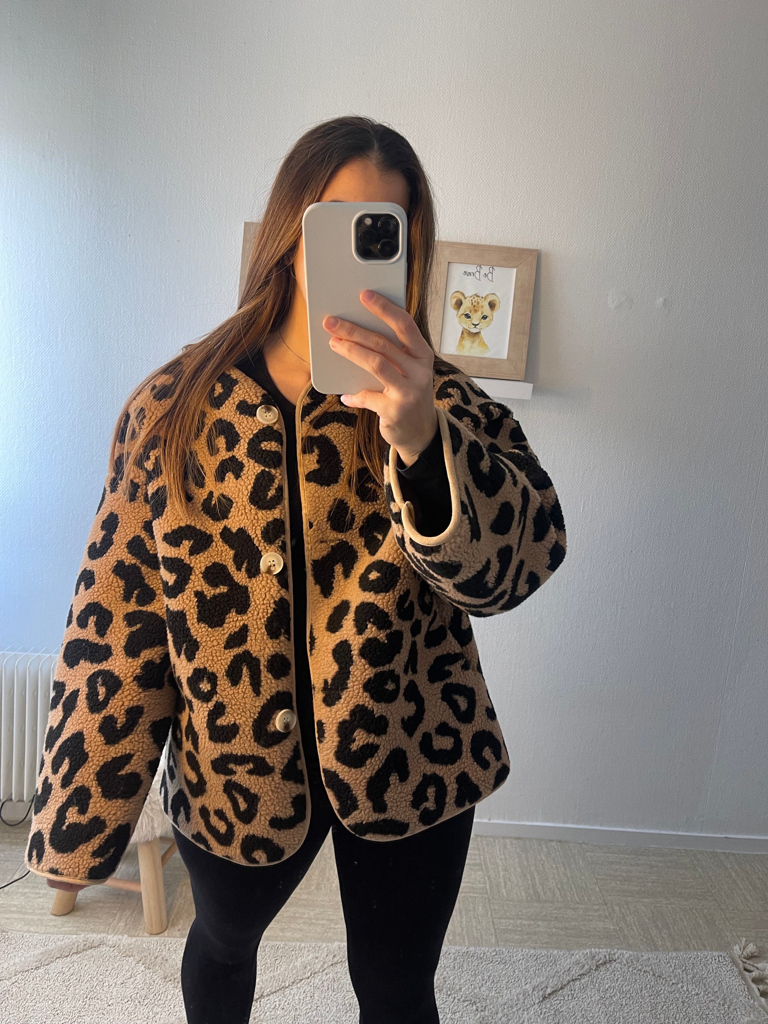 Veste leopard best sale